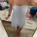 Pepper mayo purple strapless Yolanda mini dress Photo 1