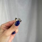 Source Unknown Dark Gold Tone Black Arrow Shaped Cuff Ring Bohemian Jewelry Size 5.5 NWOT Photo 13