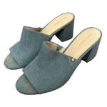 Cole Haan Daina MD OT Mule II slip on block heel Blue women's size US Size 7.5 Photo 0