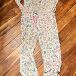 Lilly Pulitzer Women’s coconut furboulous dog pattern pajama set. Top is an xl and bottoms are a 2xl Photo 0