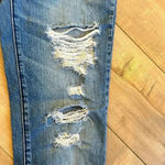 Abercrombie & Fitch ABERCROMBIE FITCH A&F Ames Slim Boyfriend Jeans Ripped Rips Destroyed 24/00 Photo 3