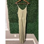 prAna  Agave Green Fernie Tencel Modal Jumpsuit Size Medium NWT Photo 2