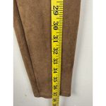 Spanx  Women’s Velour Skinny Pants Full Length Lined Brown Size S Photo 7