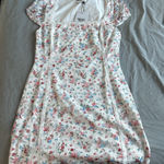 Princess Polly Floral Lace Mini Dress Photo 0