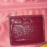 Coach Crimson Red Art Signature C Jacquard Dotted Sophia Satchel Shoulder Bag Photo 5