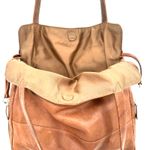 Ili New York Genuine Leather Purse Brown Shoulder Bag Pocketbook Pockets Photo 1