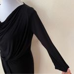 Sanctuary  Black Dasha Draped Jersey Dress NEW SMALL Photo 2
