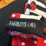 Knee High Mismatched Socks (Red/Black/White) Dots/Stripes & Ladybugs Red Photo 5