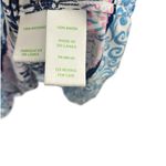 Lilly Pulitzer  NEVIE OFF-THE-SHOULDER TOP *KRILLIN IT* OYSTER BAY BLUE WHITE Photo 7