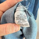 Gypsy Warrior  Embroidered “Rules Breed Rebels” Denim Button Up Shirt Large Photo 3