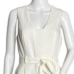New Look Jumpsuit Womens 4 White Crop Neutral Minimalist Preppy Clean Girl Photo 4
