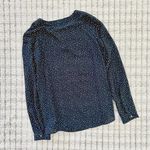 Banana Republic  Navy Patterned Blouse Photo 1