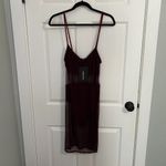 Pretty Little Thing NWT Shape Mesh Panel Bodycon Dress Photo 4