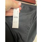 J.Crew  Black Classic Full-coverage Bikini Bottom NWT Sz. XL Photo 2