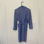 Aryeh  Blue and Pink Wrap‎ Dress Photo 1