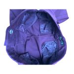 7th Avenue Design Studio Size 4 Burgundy Chino Dress Pants Stretch Work Trousers Purple Photo 8