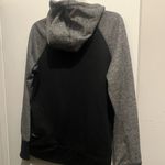 Nike  Black and Gray Hoodie with Zipper Photo 2