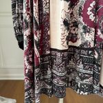 Free People Say You Love Me Long Sleeve Minidress In Ivory Combo S Photo 4