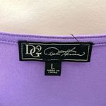 Diane Gilman  Top Women’s Lg Pullover Tired Purple Party Lagen Photo 1