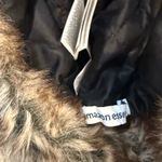 Women’s Green Trapper Hat with Faux Fur Trim Photo 6