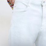 Anthropologie Pilcro and the Letterpress The Borrowed Boyfriend Jeans White 24P Photo 1