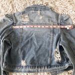 Boohoo 🦋Puff Shoulder Cropped Denim Jacket🦋 Photo 9