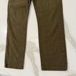 Paige Mayslie Straight Ankle Utility Pant Womens 29 Vintage Olive Meadow MidRise Photo 6