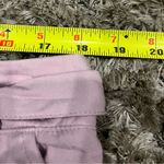 New SOUND/STYLE NY LA Khaki Pink Relaxed Pull On Belted Linen Shorts Size Medium Photo 5