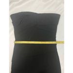 White House | Black Market Strapless Tiered Power Mesh Knit Little Black Dress S Photo 1