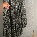 Skies Are Blue  Womens Size Medium‎ Modest Long sleeve olive print pattern dress Photo 5