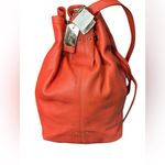 Coach Leather TurnLock Tie Bucket Bag Photo 14