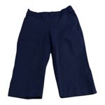 Karen Scott Navy Blue Cropped Pants Size S Photo 0
