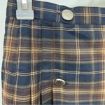 Tracy Evans Vintage size small wrap around vintage plaid skirt rayon blend made in the USA Photo 5
