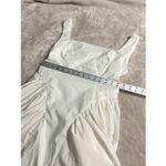 Brand New Commense Women Large White Sleeveless Ruffled Hem Corset Bodice Dress Photo 10