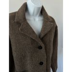ZARA  Fuzzy Knit Brown Cardigan Sweater,  Sz: Large (b35) Photo 1