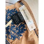 NWT Urban Mangoz Dress Medium Bohemian Boho‎ Hippie Beige Embroidered Sheer Tan Photo 3