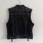 Tommy Hilfiger WASHED GREY TOMMY HILFIGER SHEARLING DENIM VEST Photo 3
