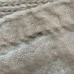 Free People  Ethereal Dainty Cottage Eyelet Lace Laura Henley Top Pullover Large Photo 7