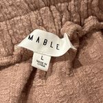 Mable Cardigan Set Haley Crop Womens Large Rose Shorts Pockets Lounge Casual Pink Photo 5