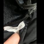 Cotton Candy LA Velour Black Mini Dress Photo 3