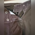 JM Collection  Capri Crop Casual Pants Full Elastic Waist Size 8 Brown Check Photo 7