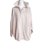 Aerie  woman’s oversized sweatshirt raw bottom hem size small Photo 1