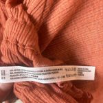 Free People  BEACH LS Cropped Rust Orange Peasant BOHO Beach Size XS Photo 6