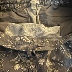 Gap Gray Floral Bottoms Photo 3