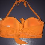 New Orange pushup padded bikini top Medium Photo 3
