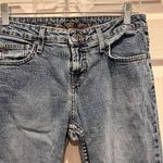 Arizona Jeans Women’s Arizona Y2K 90’s Low Rise Flare Jeans‎ Size 5 Vintage Denim Grunge Photo 2
