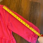 Mustard Seed Fuchsia V-Neck Mini Dress with Tie Photo 9