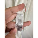 Socialite Bodysuit Lace Trim Womens Long Sleeve Ribbed Ivory White Size XL NWT Photo 7