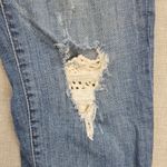 Tommy Hilfiger  Women's Boyfriend Jeans 2 Blue Distressed Straight Leg Denim Photo 5