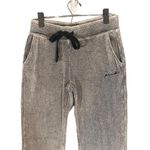 PINK - Victoria's Secret PINK by Victoria's Secret Gray Sherpa Loungewear Joggers Women Sz XS Photo 2